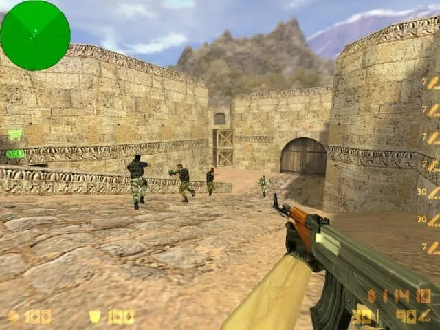 โมเดลอาวุธ CS 1.6 แบบคลาสสิก aka47