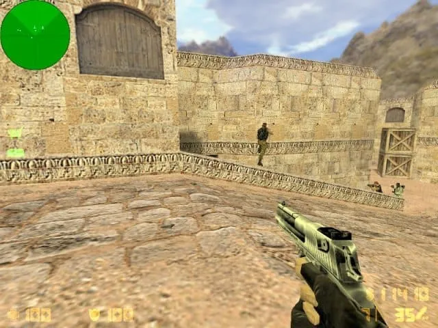 โมเดลอาวุธ CS 1.6 แบบคลาสสิก deagle