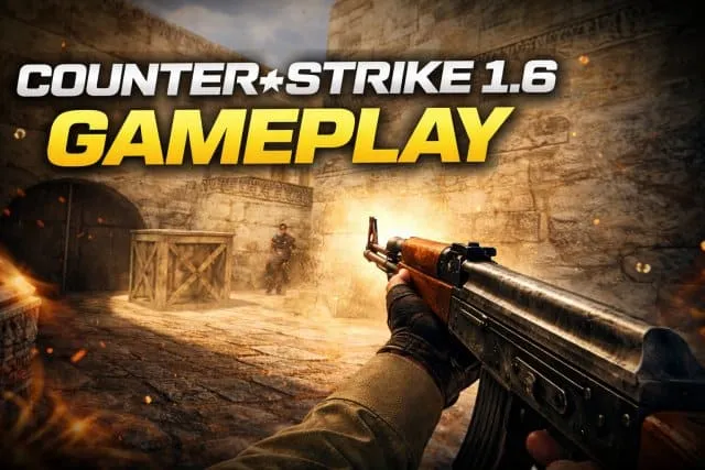 Counter-Strike 1.6 ゲームプレイ動画